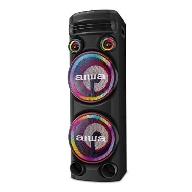 Imagem de Torre de Som AIWA T2W-02 2300W 2Woofers10" Bluetooth RGB USB FM DJ