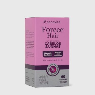 Imagem de Forcee Hair Sanavita - Pote com 60 cápsulas