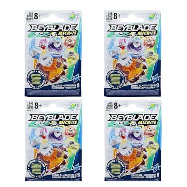 Imagem de Beyblade Saco surpresa Micros Série 3 Pacote com 4