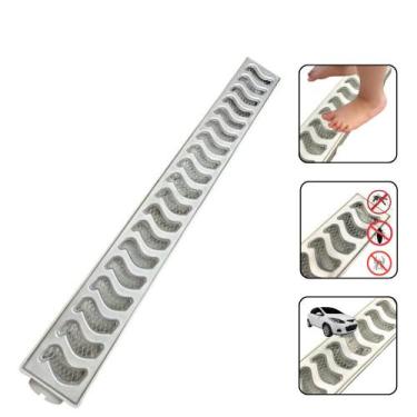 Imagem de  Ralo Linear Anti Inseto 6x50 Coletora Sifonada, Grelha Alum - ZNubi G