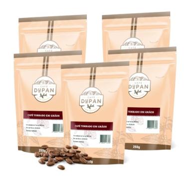 Imagem de Café Dupan Torrado em Grãos Arábica - 250g (Variação de Quantidade de Pacotes Disponível e Tipo de Torra) - Grãos Selecionados, Aromático e Fresco - Edição Especial