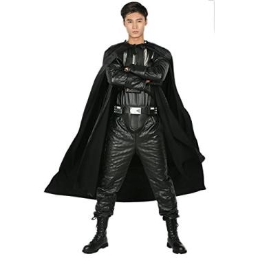 Imagem de xcoser Fantasia de Darth Vader para cosplay de Halloween adulto M