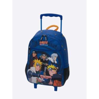 Imagem de Mochila De Rodinha Escolar Infantil Naruto Leaf - Pacific