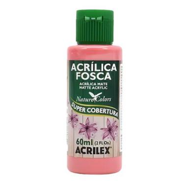 Imagem de Tinta acrilica fosca 60ml acrilex escolha a cor, 828 - ROSA ANTIGO