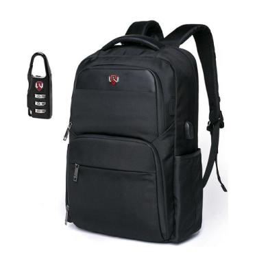 Imagem de Mochila Swissport Executiva Com Saída USB Moderna Resistente Trabalho 