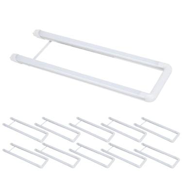 Imagem de Sokply Tubo De Luz Led Em Formato De U T8 T12 De 2 Pés, 15 W (Equivalente A 36 Watts), Luz Do Dia De 5000 K, Substituição De Led De 24 Pol. Para Lâmpadas Fluorescentes U Bend, Desvio Direto Ou De La
