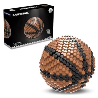 Imagem de KADELE Basketball Block Set, Adults challenging STEM Block Decorations, Miniature 3D Educational Toys for Ages 16 and Above,(579 Pieces)