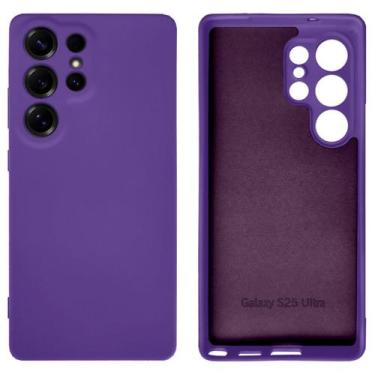 Imagem de Capinha Para Galaxy S25 Ultra Silicone com Proteção Câmera - GCM CASES