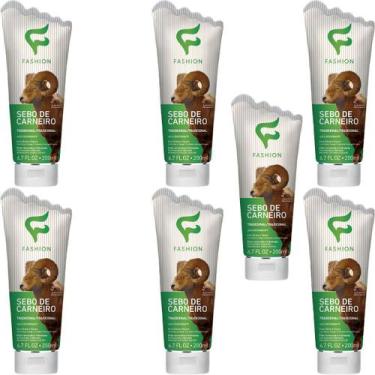 Imagem de Creme Hidratante Tradicional Fashion Sebo de Carneiro Bisnaga 200ml Ki