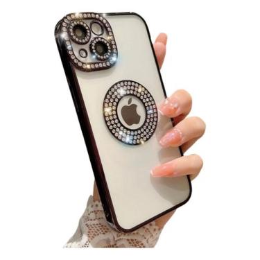 Imagem de Capa Capinha Compatível iPhone 13/PRO/PROMAX Brilhante Luxo - Vinkin, 