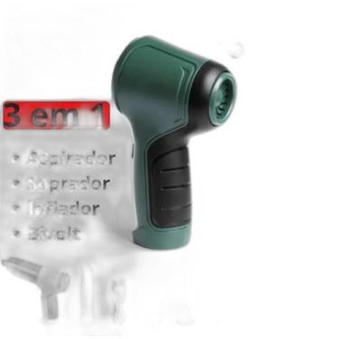 Imagem de Limpeza Moderna: Mini Soprador Aspirador 3 Em 1 Veicular - Aspirador, 