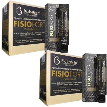 Imagem de Pomada Desodorante Massageadora Bio Instinto Fisiofort Premium Bisnaga