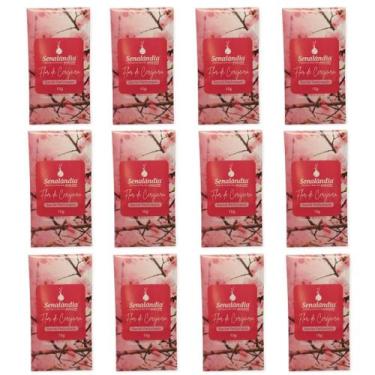 Imagem de Kit 12 Sachê Perfumado Flor Cerejeira Gaveta - Envio Já - Senalândia, 