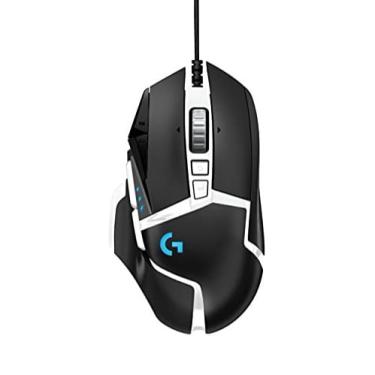 Imagem de Mouse para jogos Logitech G502 Hero High Performance Special Edition, sensor Hero 16K, 16.000 dpi, rgb, pesos ajustáveis, 11 botões programáveis, memó