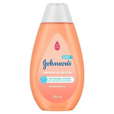 Imagem de Sabonete Líquido de Glicerina da Cabeça aos Pés Johnson's Baby  200ml