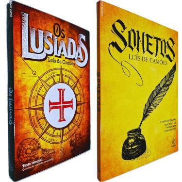 Imagem de 2 Livros Coleção Luís de Camões Luís Vaz de Camões Texto Integral Com Questões de Vestibular Comentadas