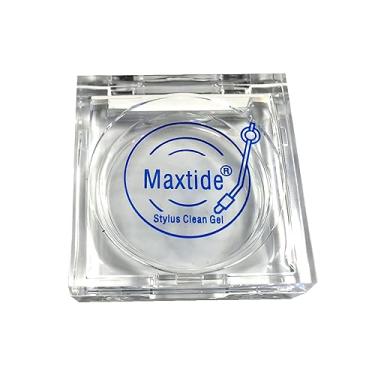 Imagem de Turntable Stylus Clean Gel - Limpador de caneta premium antiestático e zero poeira, mistura de limpeza a seco de sujeira e detritos para agulha de toca-discos de vinil (branco quadrado)