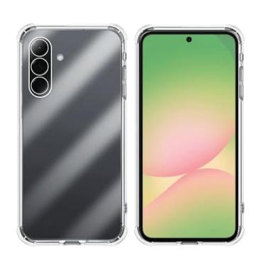 Imagem de Capinha Capa Antiquedas Flexível Compatível com Samsung Galaxy A56 5G 6,7"