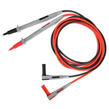 Imagem de Universal Multímetro Teste Chumbo Probe Cabo P1505 Silicone Envoltório Cobre Agulha para Teste do Componente IC