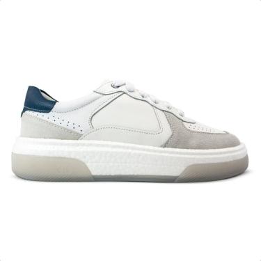 Imagem de Tênis de Couro Democrata Masculino Denim Beat Pulse 623101