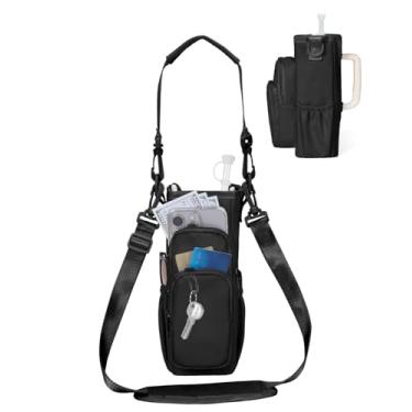 Imagem de sportsnew Bolsa de transporte para garrafa de água com bolso para celular Stanley Brumate era 850 g, acessórios isolados para garrafa de água, bolsa com alça Stanley Cup Sling Bag com capa de canudo
