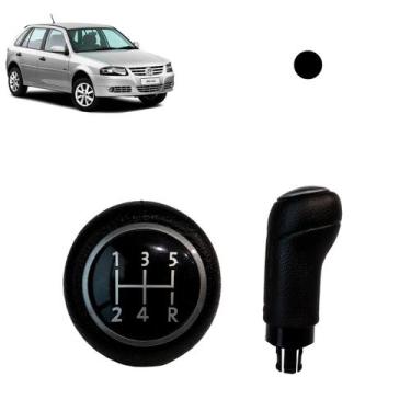 Imagem de Manopla de Câmbio VW Gol G4 Ano 2006 Até 2008 - Nat Industria, Aro Pra