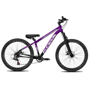 Imagem de Bicicleta Aro 29 KOG 1X7 Tipo Freeride Viking Hupi Gios, Preto degrade