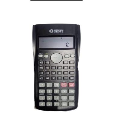 Imagem de Calculadora científica Premium de engenharia de 2 linhas e 240 funções, ideal para estudantes e comerciantes, adequada para escola e negócios (preto), capa de proteção e desligamento automático