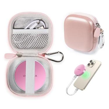 Imagem de CaseSack Capa para SSD portátil magnético DIGIERA de 1,0 TB/2,0 TB/512,0 GB, SSD externo com USB 3.2 tipo C (ouro rosa)