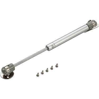 Imagem de Haste pneumática, haste de suporte hidráulico, 1 peça dobradiça para móveis de recipiente armário de cozinha elevador de porta suporte pneumático caixa de brinquedos mola de gás hidráulico mantém