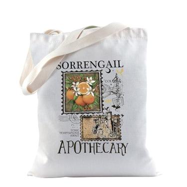 Imagem de TSOTMO Sacola de boticário de violência para amantes de livros Sorrengail presente de guerra, Boticário