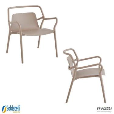 Imagem de Kit 2 Poltronas Outdoor Enjoy UV Empilhável Várias Cores - Rivatti, Fe