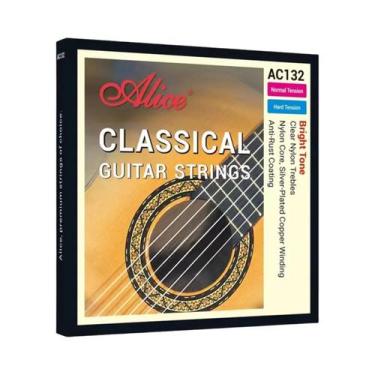 Imagem de Alice-cordas de guitarra acústica, fibra de nylon, instrumentos musica