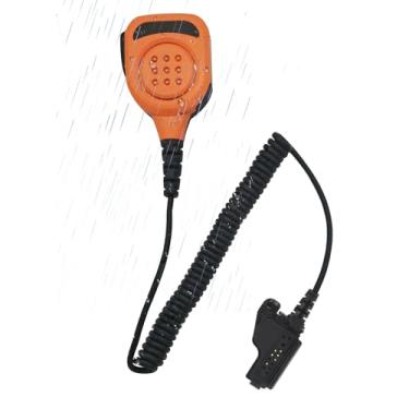 Imagem de stdgove Microfone de ombro de mão com microfone de lapela de polícia de 3,5 mm, alto-falante remoto para Motorola xts 5000 5000r 2500 2500i 2250 1500 3000 3500 4250 ht1000 cts STX xds xps Series