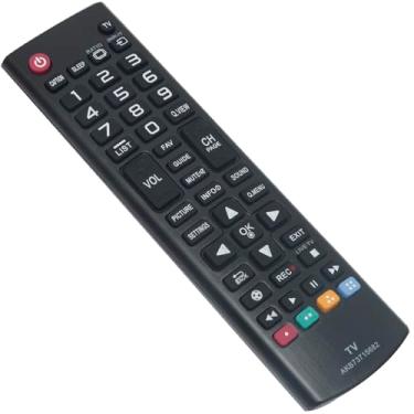 Imagem de Beyution AKB73715682 Controle remoto de substituição compatível com LG TV 32LH500B 32LN520B 32LN5300 32LN5310 32LN536B 32LN541C 47LN5310 47LN5200 50LN54000 47LN 5400 42PN4500 42LN5300 43LH5000