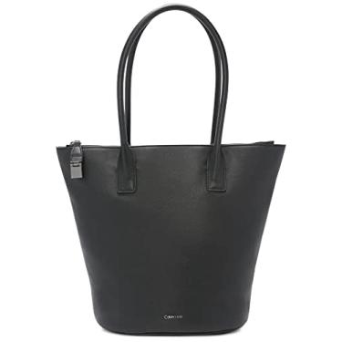 Imagem de Calvin Klein Bolsa Organizacional Norte/Sul da Modern Essentials, Preto, One Size
