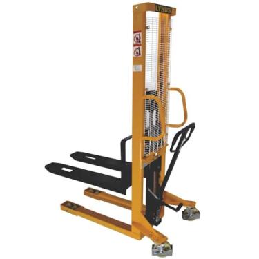Imagem de Empilhadeira Manual 2 Toneladas Hidráulica Lynus EL-2000 Elevação 1,6m Rodas Alça Freio