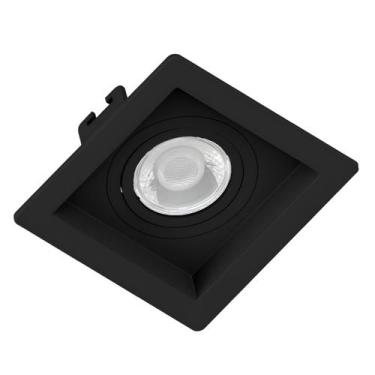 Imagem de Spot Quadrado Embutir Face Recuado Dicroica Saveenergy, 110V/220V