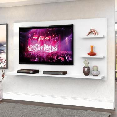 Imagem de Painel Para Até 49 Polegadas New Clean Branco Branco