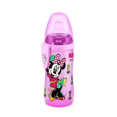 Imagem de Copo Antivazamento Nuk 300ml Bico Silicone Anticólica Active, ROSA-MIN