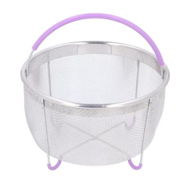 Imagem de Cesta de para 6 Qt Acessórios Instantâneos de Maconha, Cesta de de Malha Filtro de Malha de Malha de Aço Inoxidável de Aço Inoxidável Filtro de Rede de Malha e Inserção
