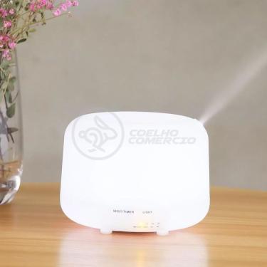 Imagem de Aromatizador Umidificador Eletrônico Luz De Led Rgb 300ml 21