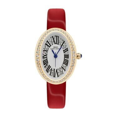 Imagem de Relógio Feminino Ibso 9268 à Prova D'água Vermelho