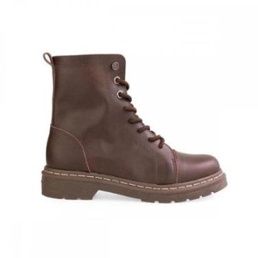 Imagem de Bota Cravo & Canela 85653c Janis Spot Coturno Feminina-Feminino