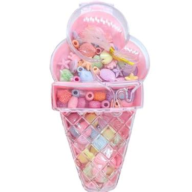 Imagem de Kit de Miçangas Sorvetinho Pulseira Colar Colorida Intuitivo Sortido Castela