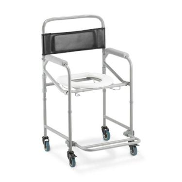 Imagem de Cadeira de Banho Higiênica Dobrável e Desmontável até 120 Kg D40 Della