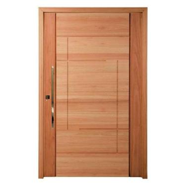 Imagem de Porta Pivotante PM92 Moderne em Madeira Maciça Eucalipto Cruzeiro, 120