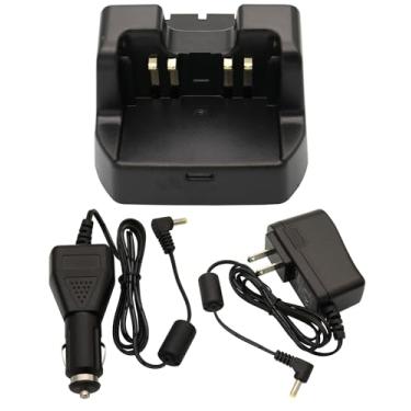 Imagem de Zkarabc Carregador Rápido De Mesa Cd-47 Dc 12V/24V Para Carro Compatível Com Yaesu Vertex Ft-60R Ft-60 Vx160 Vx168 Vx-150 Vx-180 Vxa-220 Vx-417 Vx427 Ft-270R Hx270 Hx270S Hx370Sfnb-83 Fnb-V94 Fnb-V1