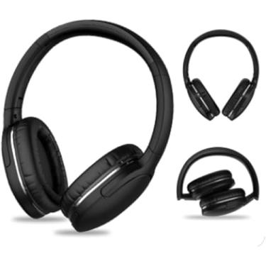 Imagem de Fone de Ouvido Bluetooth 5.3 Premium – Cancelamento de Ruído, Até 10 horas de Reprodução, Dobrável e Leve – Ideal para Corrida e Academia (preto)