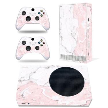 Imagem de Skin for Xbox Series S, Whole Body Vinyl Decal Protective Cover Wrap Sticker for Console and Wireless Controller (Pink Marble, Xbox Series S)